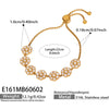 E161 Gold Bracelet