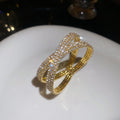 Rhinestone Cross Open Cuff Bracelet Multi Layer 7 Styles view 7