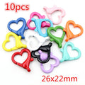Colorful Key Rings Lobster Clasps and Jump Ring Components view 9
