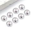 White Spacer Bead
