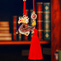 Mixed Jeweled Dragon Tassel Ornaments in Forty Four Pictured Designs view 10