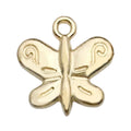 Gold-Tone Butterfly and Dragonfly Metal Charms with 25 Listed Options view 9