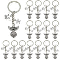 Baby Shower Charm Keychains in 17 Pictured Variations for Bags and Keys view 1
