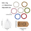 Rhinestone Disco Ball Stretch Bracelet Seven Colors view 4