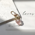 Translucent Resin Strawberry Keychain Charms 5 Colors view 3