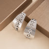 Silver Hoops