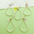 Butterfly Charm Keychains Featuring Yellow Butterfly Across 3 Pictured Variations view 4