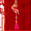 Fuchsia-Tassel Zodiac-Dragon