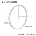 Magnetic and Hinged Bracelet Collection in Eight Metal Finishes view 7