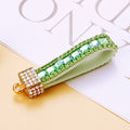 Rectangular Crystal DIY Loop Components in Eleven Colors plus Assorted view 4