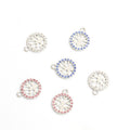Crystal Tree of Life Charms in Three Colors and Two Tones view 4