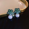 Teal Flowers