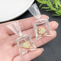 Clear Goldfish Glossy Charms with 11 Listed Options view 8