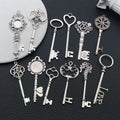 Antique Silver Key Metal Charms with 34 Listed Options view 4