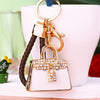 Black-Braided White-Handbag
