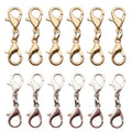 Gold-Tone Lobster Clasp Jewelry Findings with 2 Listed Options view 1