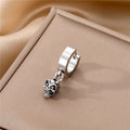 Skull Cross and Hand Single Huggie Drop Earrings in Seven Designs view 6