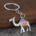 Metal/Alloy Camel Keychain With Colorful Saddle, 10 Styles view 9