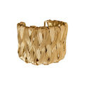 Five Mixed Braided Cutout And Fine Ribbed Wide Cuff Bracelets view 5