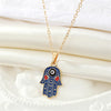 Navy Hamsa