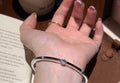 Thin Open CZ Station Bangles In Silver Or Gold Tone view 6