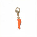 Slim Enamel Chili Pepper Charms with Lobster Clasps in 12 Colors view 10
