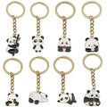 Panda Charm Keychains in 42 Pictured Variations for Bags and Keys view 1