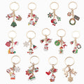 Christmas Charm Keychains Featuring Santa Across 41 Pictured Variations view 5