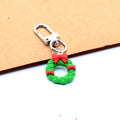 Resin Christmas Charm Keychains Lobster Clasp 10 Styles view 10
