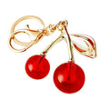 Jelly Cherry Keychains with Gold Silver and Random Hardware Options view 5