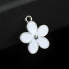White Silver-Tone