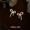 Crystal Bow Tassel