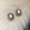 Gray Oval