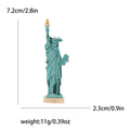 Statue of Liberty Enamel Brooch in Patina Green for Jackets and Scarves view 4