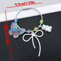Five Color Butterfly Bear Bead Wrist Straps for Accessory Making view 10