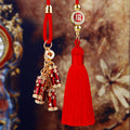 Mixed Firecracker Monkey Wealth Figure Horse and Sailboat Vehicle Hanging Ornaments view 2