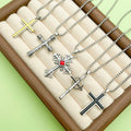Cross and Angel Charms and Pendants in 7 Pictured Variations view 1