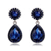 Blue Teardrop Crystal