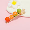 Orange Barrette
