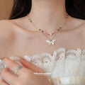 Delicate Beaded Necklaces And Floral Bead Ring With Decorative Accents view 1