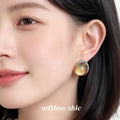 Vintage Style Pearl Flower Geometric Drop Earrings Nine Styles view 2