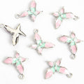 Pastel Hummingbird Metal Jewelry Charms, 12 Colorways view 9