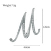 Silver Initial Thirteen