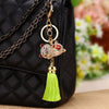 Green Tassel-Lucky-Cat