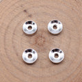 Round Smooth Spacer Beads in Two Colors and Three Sizes view 2
