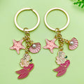 Starfish, Conch and Shell Charm Keychains Featuring Ocean Across 31 Pictured Variations view 4