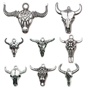 Halloween Metallic Halloween Theme Metal Charms with 9 Listed Options