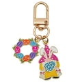 Yellow-Led Easter Bunny Egg Wreath and Carrot Clip Keychain Collection view 5