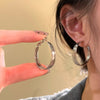 Silver Hoop
