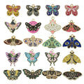 Yellow Butterfly Metal Charms with 6 Listed Options view 1